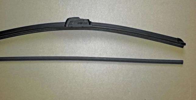 Сменные резинки бескаркасных дворников BOSCH AEROTWIN AeroECO и других