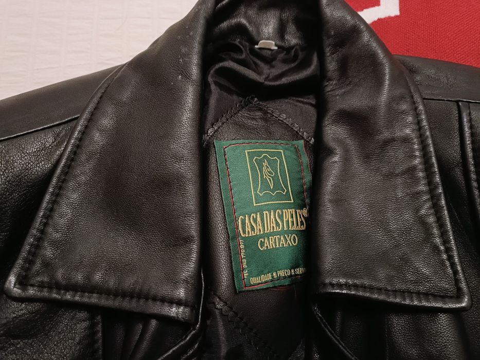 Casaco em pele do Cartaxo