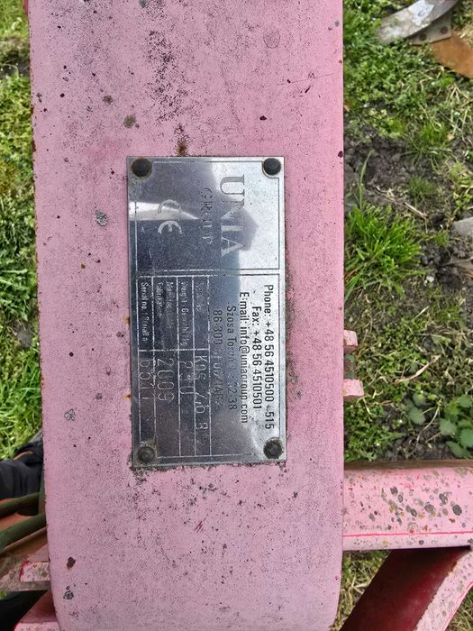 Agregat podorywkowy KOS 2.6B, 2009r.