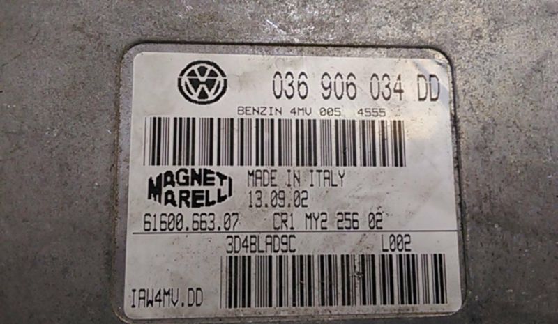 Centralina do Motor - VOLKSWAGEN Polo (9N_) | 01 - 14