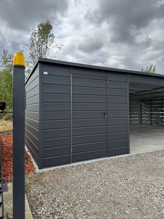 Wiata garażowa pomieszczenie gospodarcze carport
