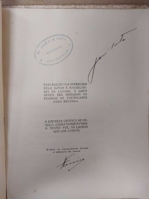 O Sistema Monetário de Angola edição 1927