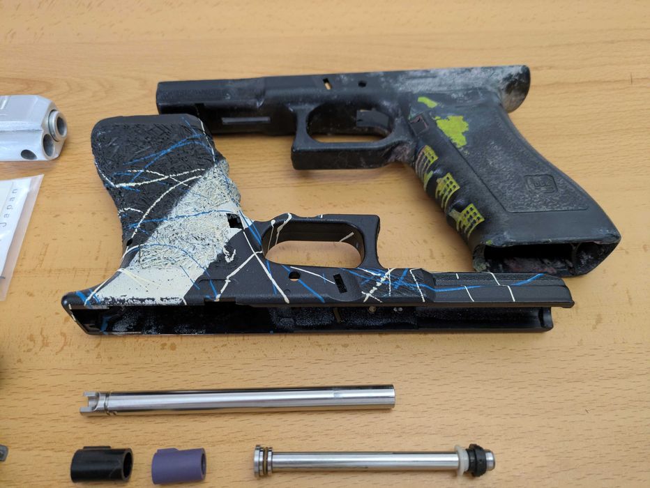Peças originais/upgrade Tokyo Marui Glock 1911 Hi-capa