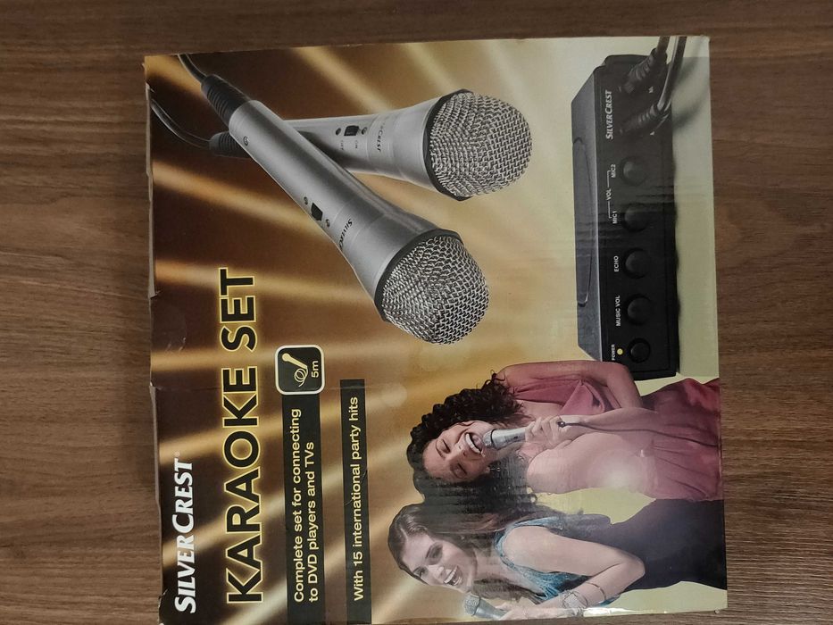 Mikrofon pojemnościowy Silvercrest KARAOKE