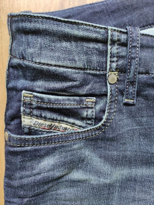 Jeansy diesel Denim + sweat pants 25 xs 34