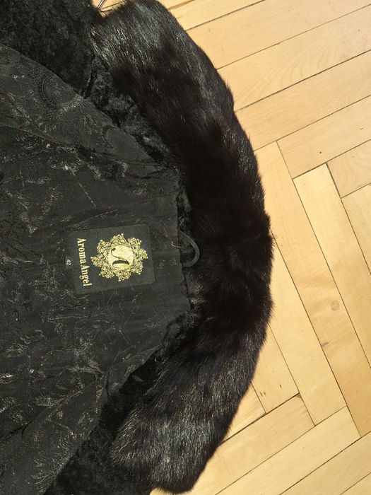 Шуба/Півшубка р.42 каракуль+норка