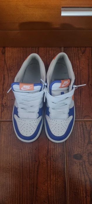 Dunk Azul e laranja