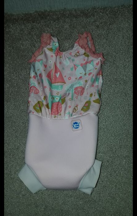 Купальник-подгузник для плавания Splash About Кошечки и совы. S,3-6 кг