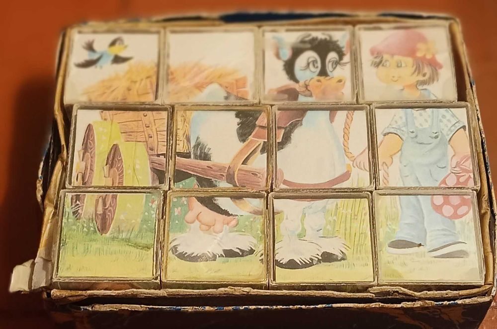 jogo de cubos antigo