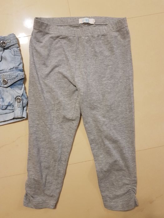 Spodenki i leginsy rozm 140 CAŁOŚĆ