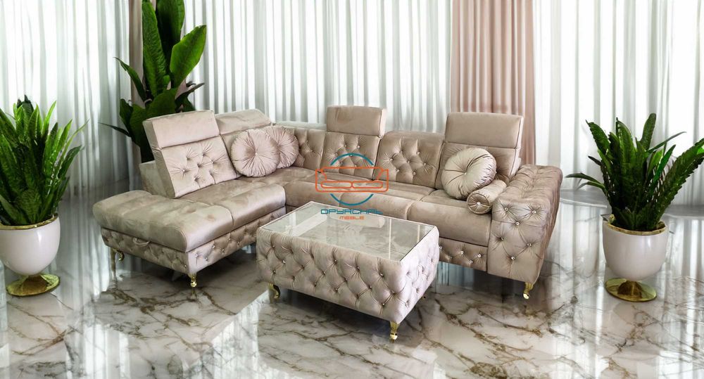 PRODUCENT!! narożnik + stolik NR. 21/2023