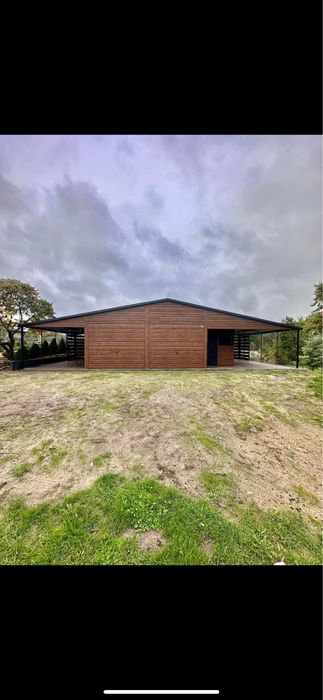 Garaż drewnopodobny 14x6 13x6 12x6 transport gratis