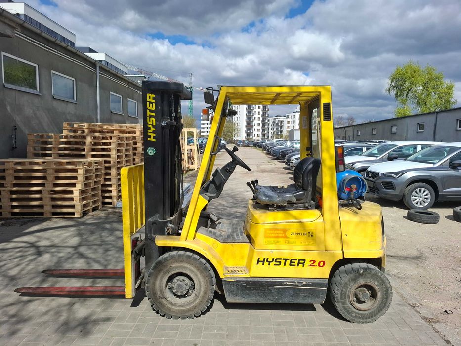 Używany wózek widłowy Hyster o udźwigu 2 ton (2000 kg)