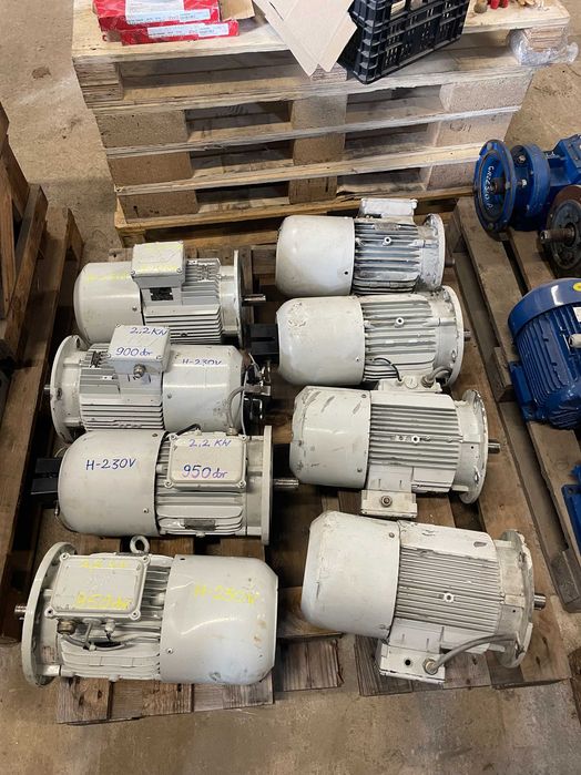 Silnik elektryczny siłowy Nord kołnierzowy 2,2kw 900/950obr/min KILKA