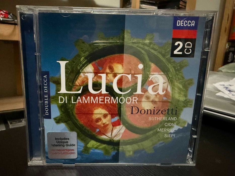 Donizetti – Lucia Di Lammermoor – Sutherland, Cioni – John Pritchard