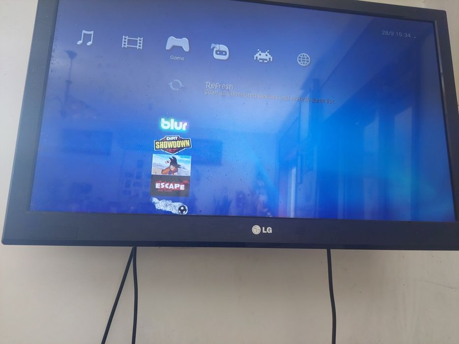 Ps3 desbloqueada em ótimo estado