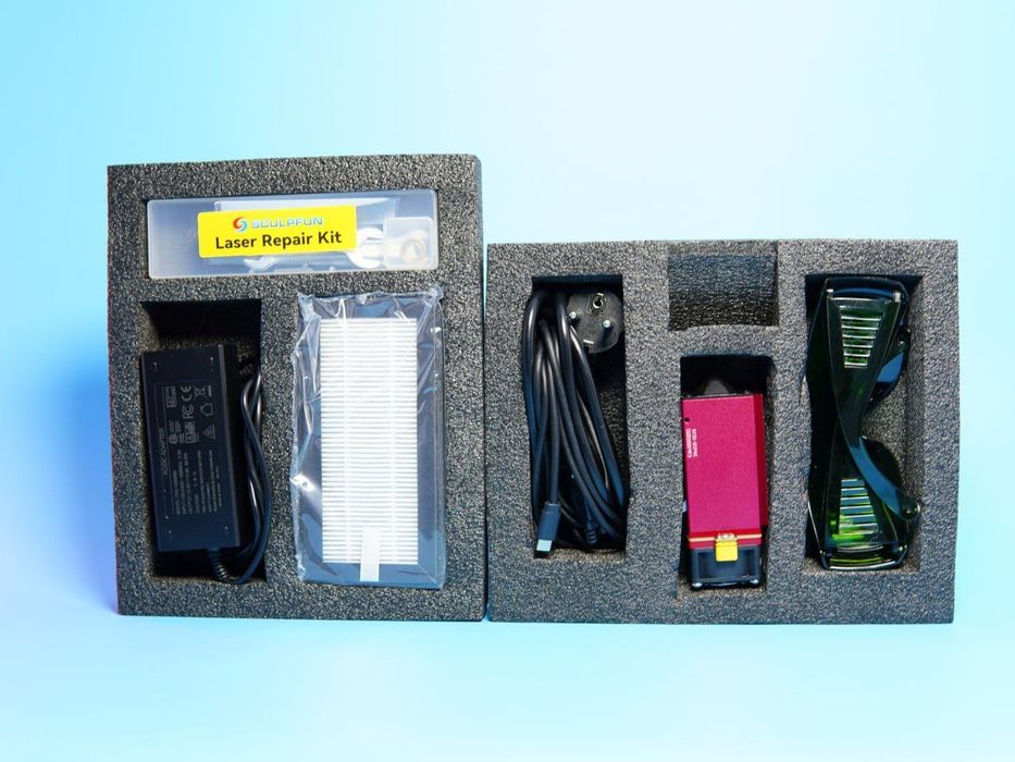 Лазерный гравировальный станок SCULPFUN iCube Pro Max 10W Micro Deskto