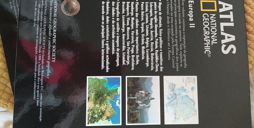 Atlas National Geographic - Europa I, II, III (3 vol)