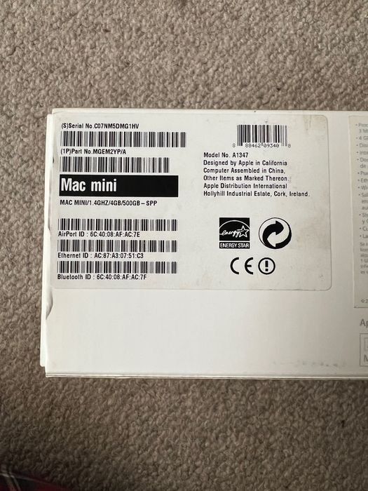 Max mini model A1347