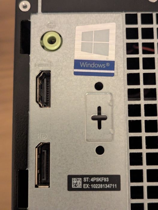 Dell Optiplex 3080 SFF - i5-10500 @3.1GHz 16GB nVME256GB