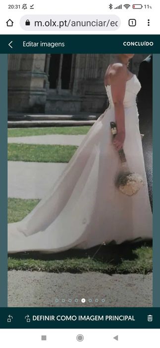 Vestido de noiva da Penhalta
