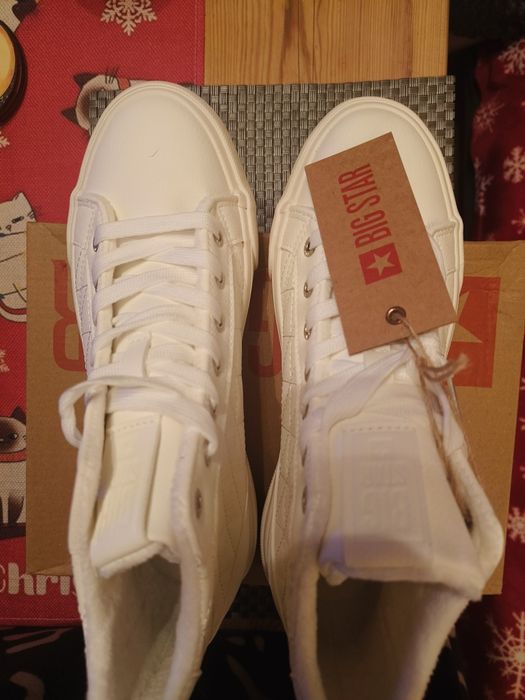 Piękne nowe ocieplane trampki z Big Star -a