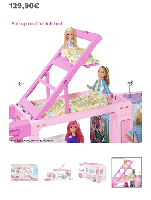 Autocaravana da barbie