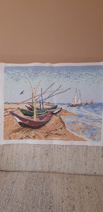 Sprzedam obraz ręcznie haftowany