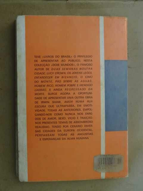 Amor Numa Rua Escura de Irwin Shaw
