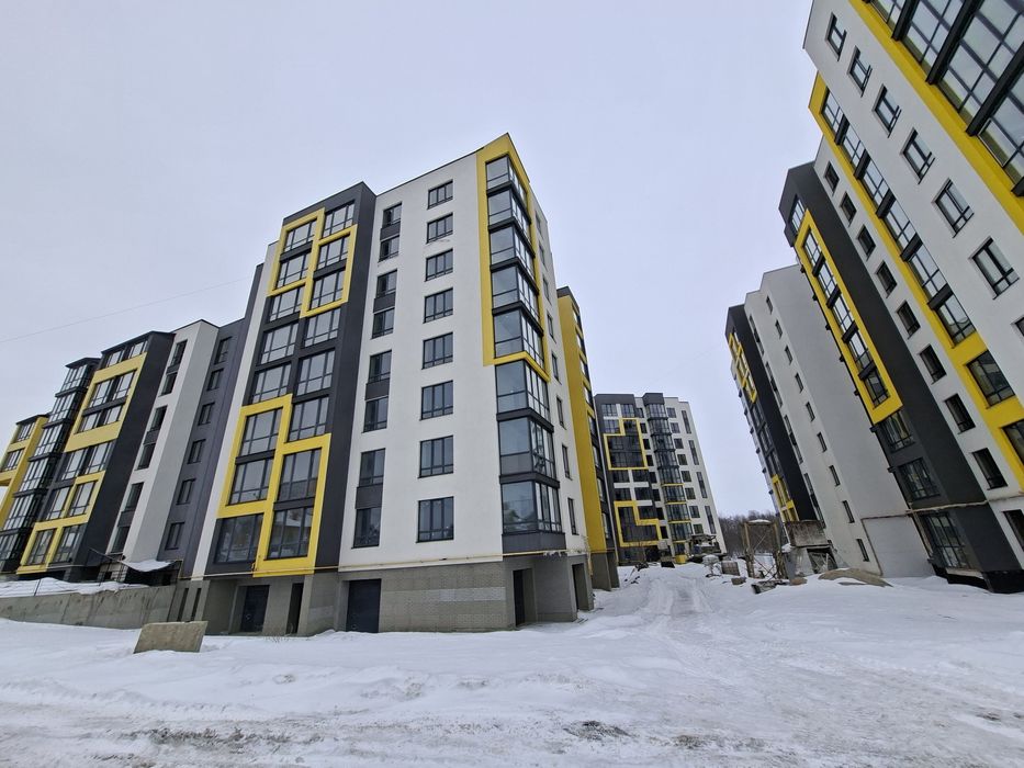 1-кім квартира 41,32м2 з теплою підлогою