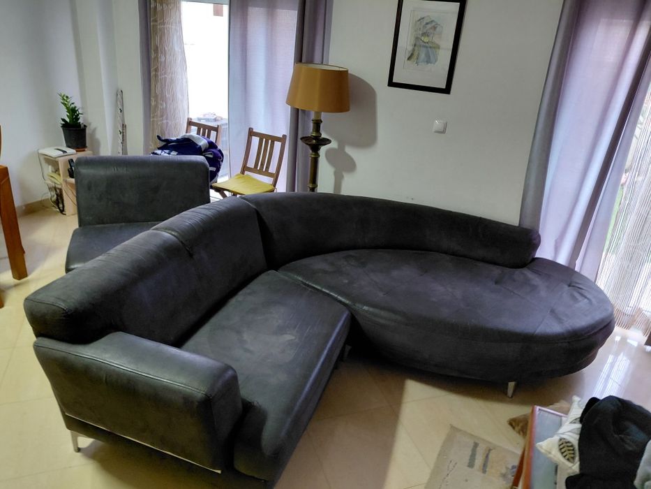 Sofá bastante confortavel