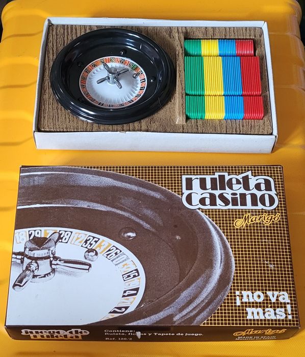 Jogo de Roleta Casino Vintage Marigó (Anos 80 - Completo)