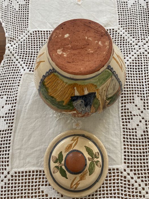 Jarro alentejano com tampa