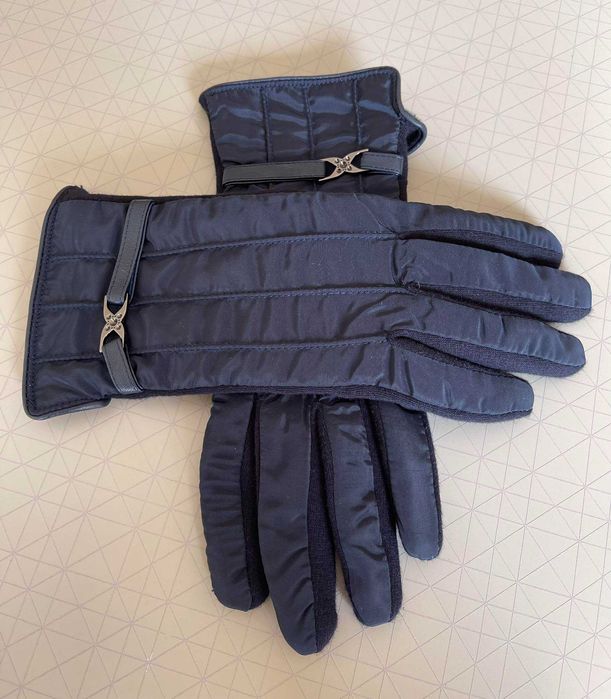 Luvas de Pelinho Azuis-Marinho - NOVAS