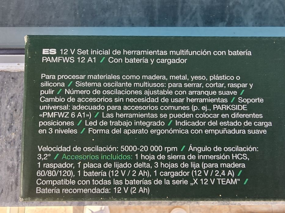 Multifunções 12V Parkside