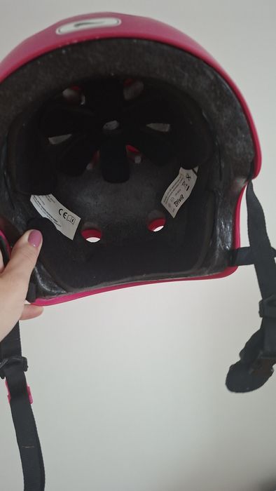 Kask dziecięcy xs-s różowy