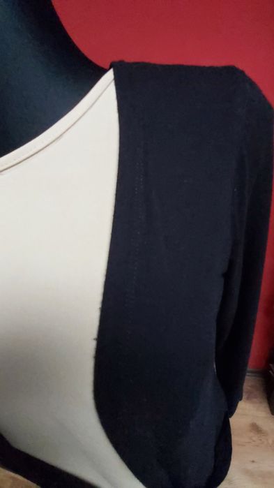 Kardigan czarny z viskozy