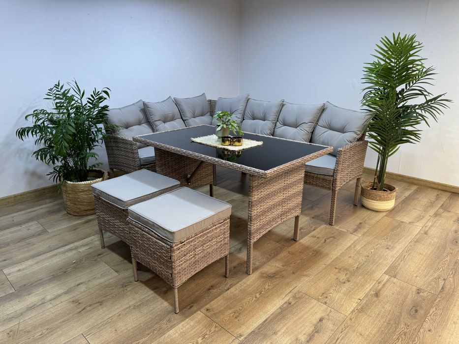 PROMOCJA! Nowe meble ogrodwe, komplet AVRA