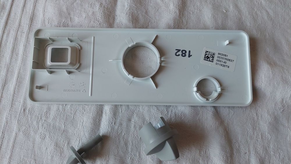 Panel z pokrętłami do piecyka gazowego EURO STAR B 11BS