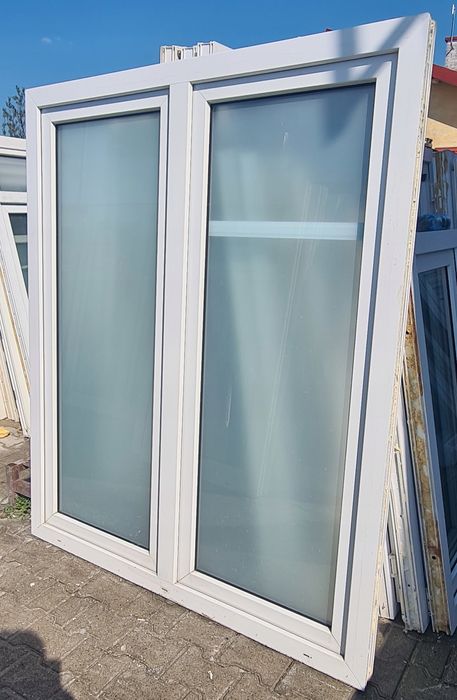 OKNA Używane 147X174 OKNO KacprzaK Plastikowe PCV Białe Lider Okna OLX