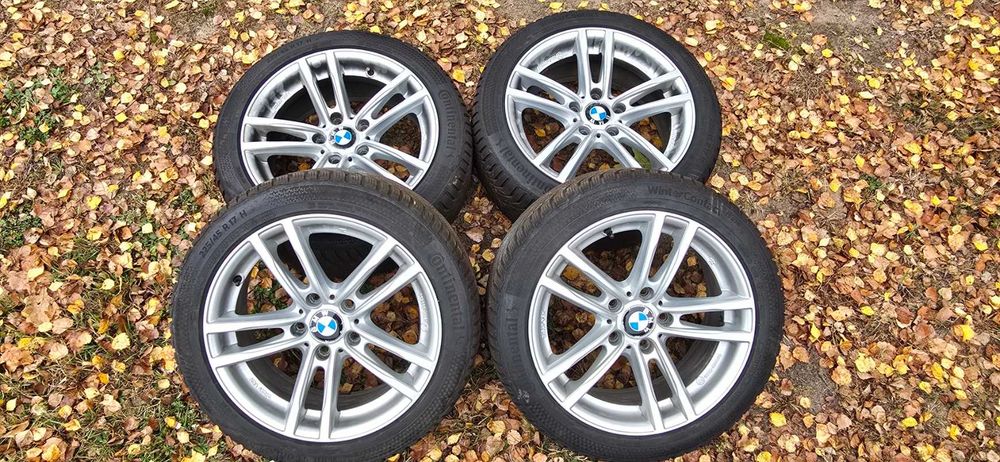 BMW Felgi 17 cali z oponami Continental TS870 225/45 z 2023r.
