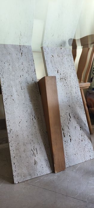 Mesa de vidro  6/8 pessoas