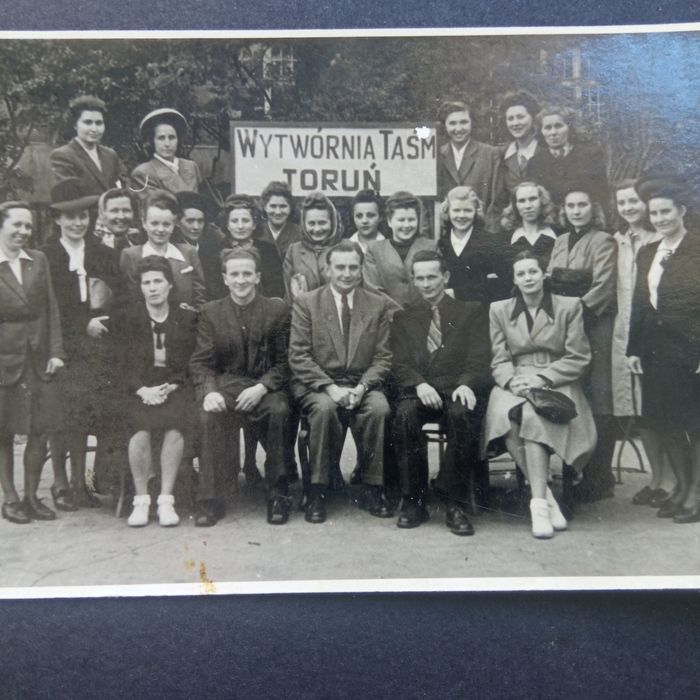 Pocztówka Toruń Wytwórnia Taśm