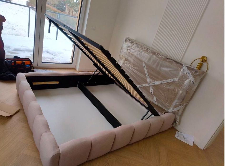 PIĘKNE nowe łóżko LUNABED WEZEN 160X200