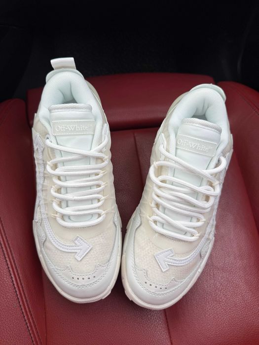 (БЕЗ ПЕРЕДОПЛАТИ) Off White Odsy 2000 White офф вайт одсі 2000 білі