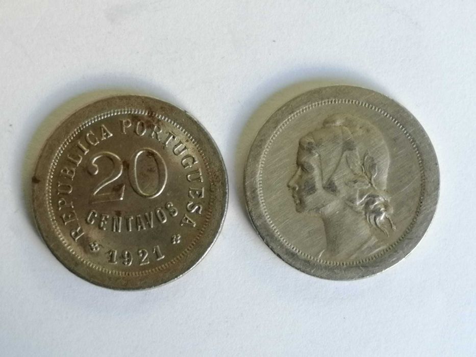 20 Centavos 1921, Módulo Menor Cuproníquel