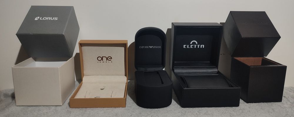 Caixas para relógios
