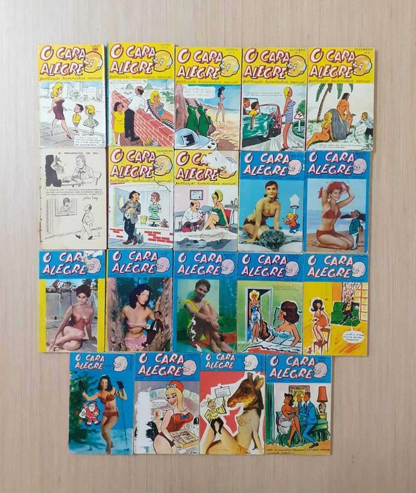 Revistas O Cara Alegre (BD humorística)