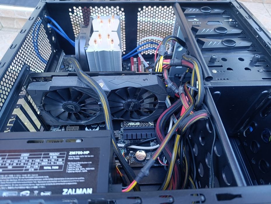 Продам системний блок, комп'ютер, ігровий ПК+монітор