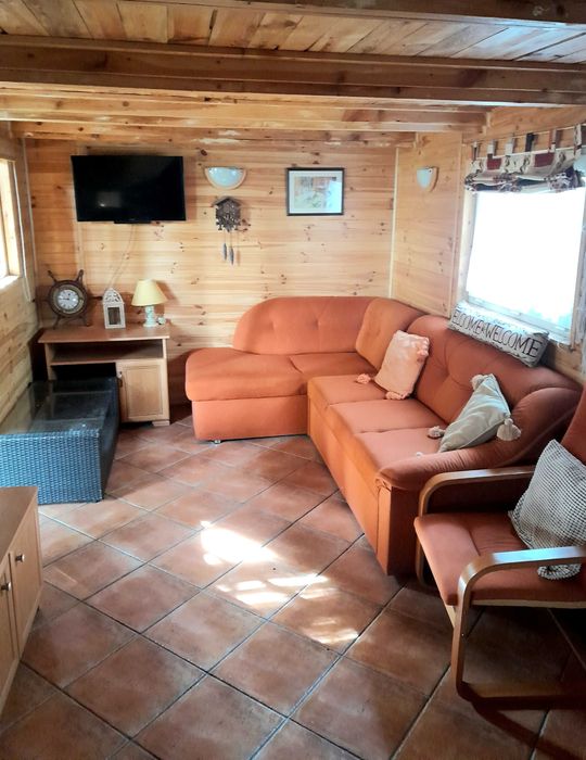 Wynajem Radzyń Sława  domek nad jeziorem Leśna Chatka 8-11 osób